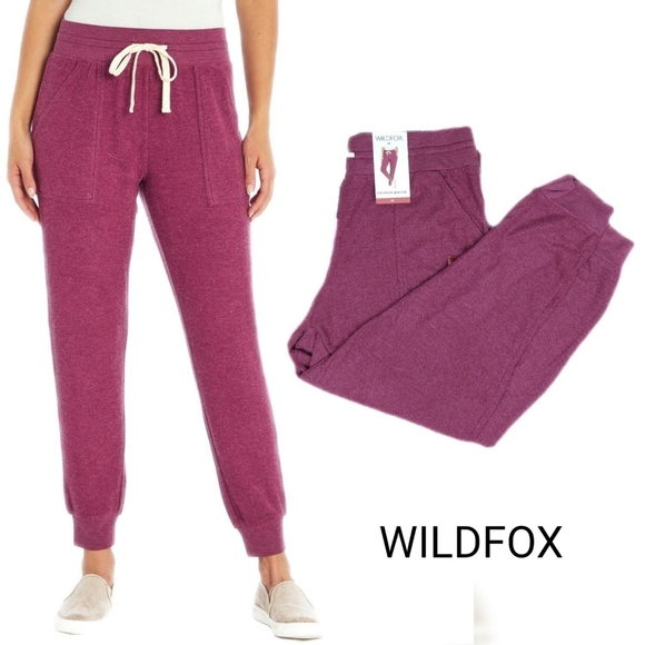 NWT Wildfox $84 Womens Magenta Crewneck Sweatshirt - Picture 7 of 7